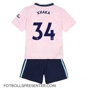 Arsenal Granit Xhaka #34 Tredje tröja Barn 2022-23 Kortärmad (+ korta byxor)